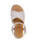 NINE WEST Little and Big Girls Stella Sandal Gold Tone